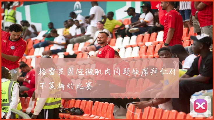 格雷罗因轻微肌肉问题缺席拜仁对不莱梅的比赛